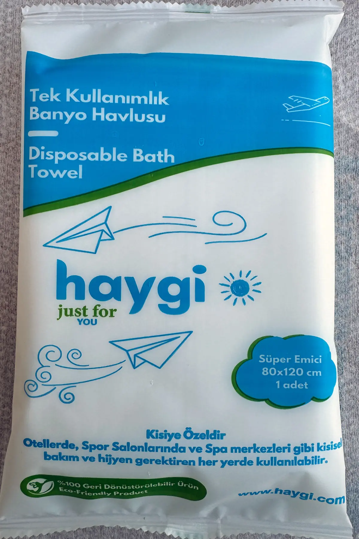 Haygi Disposable Shower and Bath Towels: Professional Hygiene Solution - 4