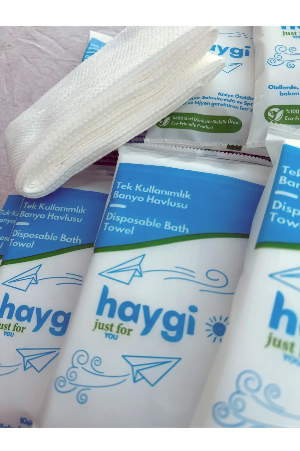 Haygi Disposable Shower and Bath Towels: Professional Hygiene Solution - 5