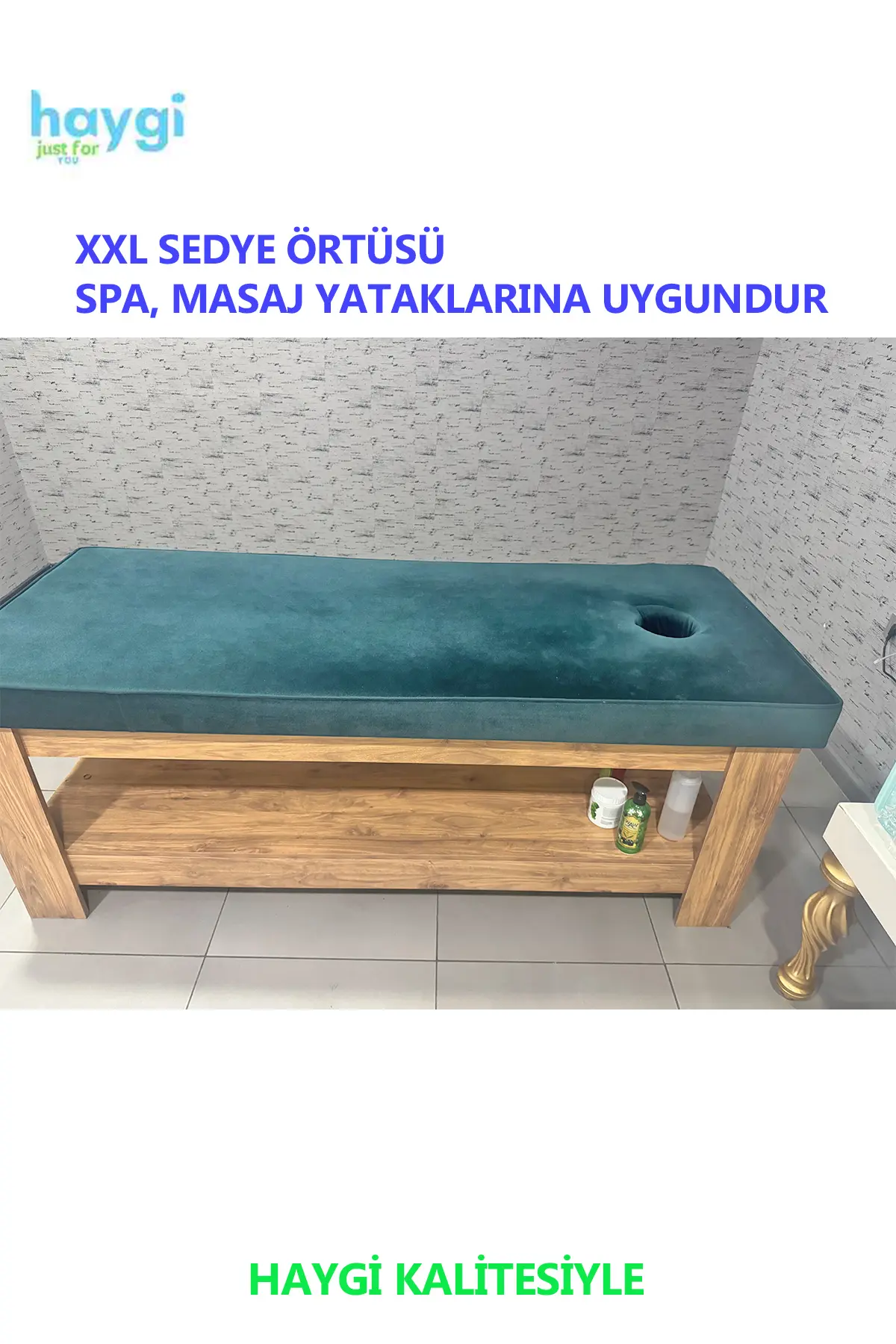 Haygi XXL Massage Bed Cover | The Widest and Thickest Series for SPA Salons - 4