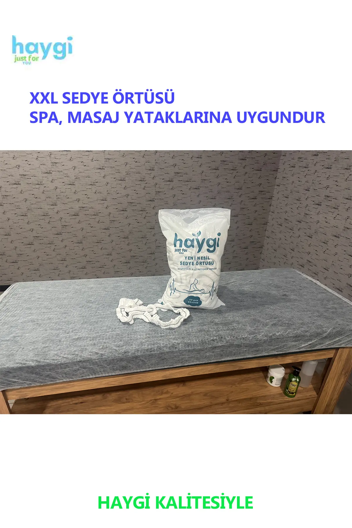 Haygi XXL Massage Bed Cover | The Widest and Thickest Series for SPA Salons - 5